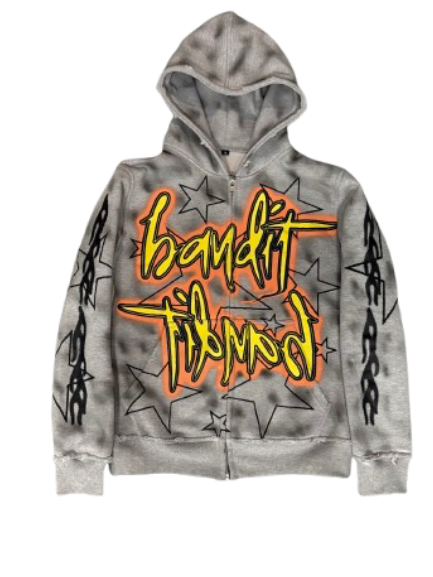 Double logo hoodie